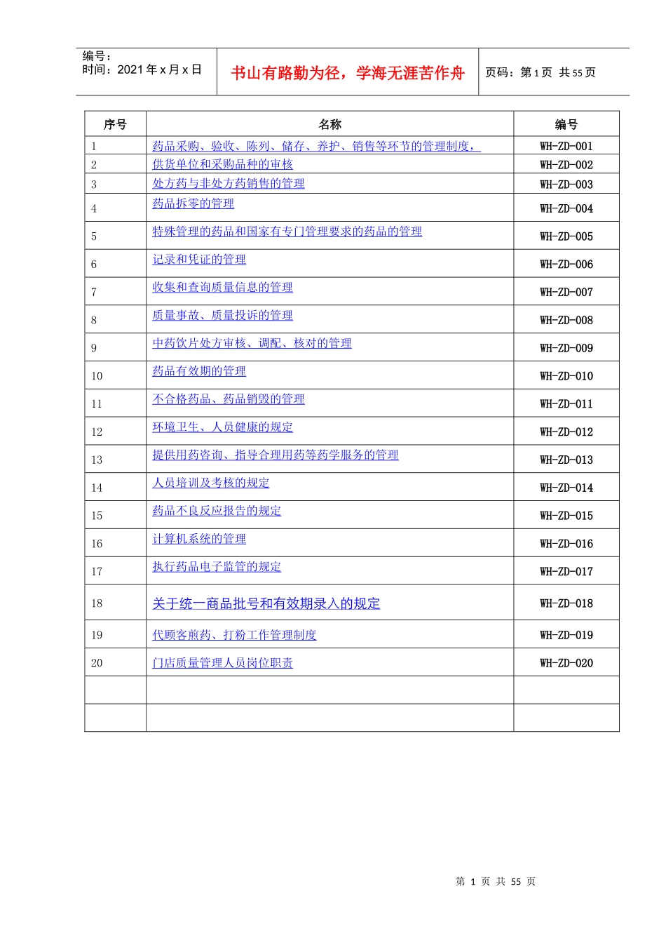 连锁门店药品经营质量管理制度_第2页