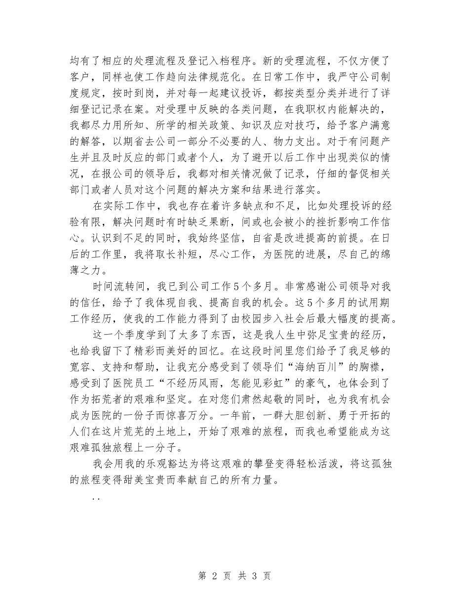 2024年第四季度销售员工作小结_第2页