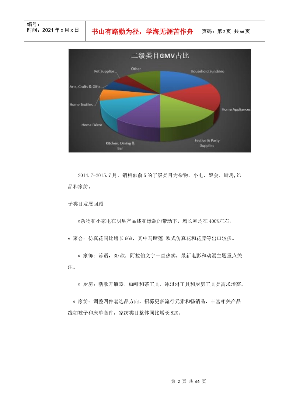 跨境电商各行业报告(DOCX 61页)_第2页