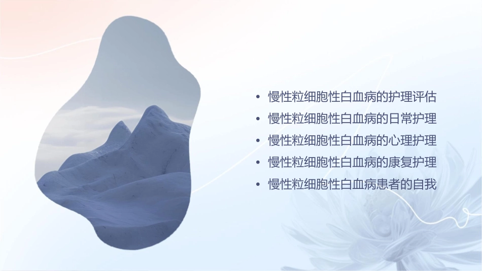 慢性粒细胞性白血病护理课件_第2页