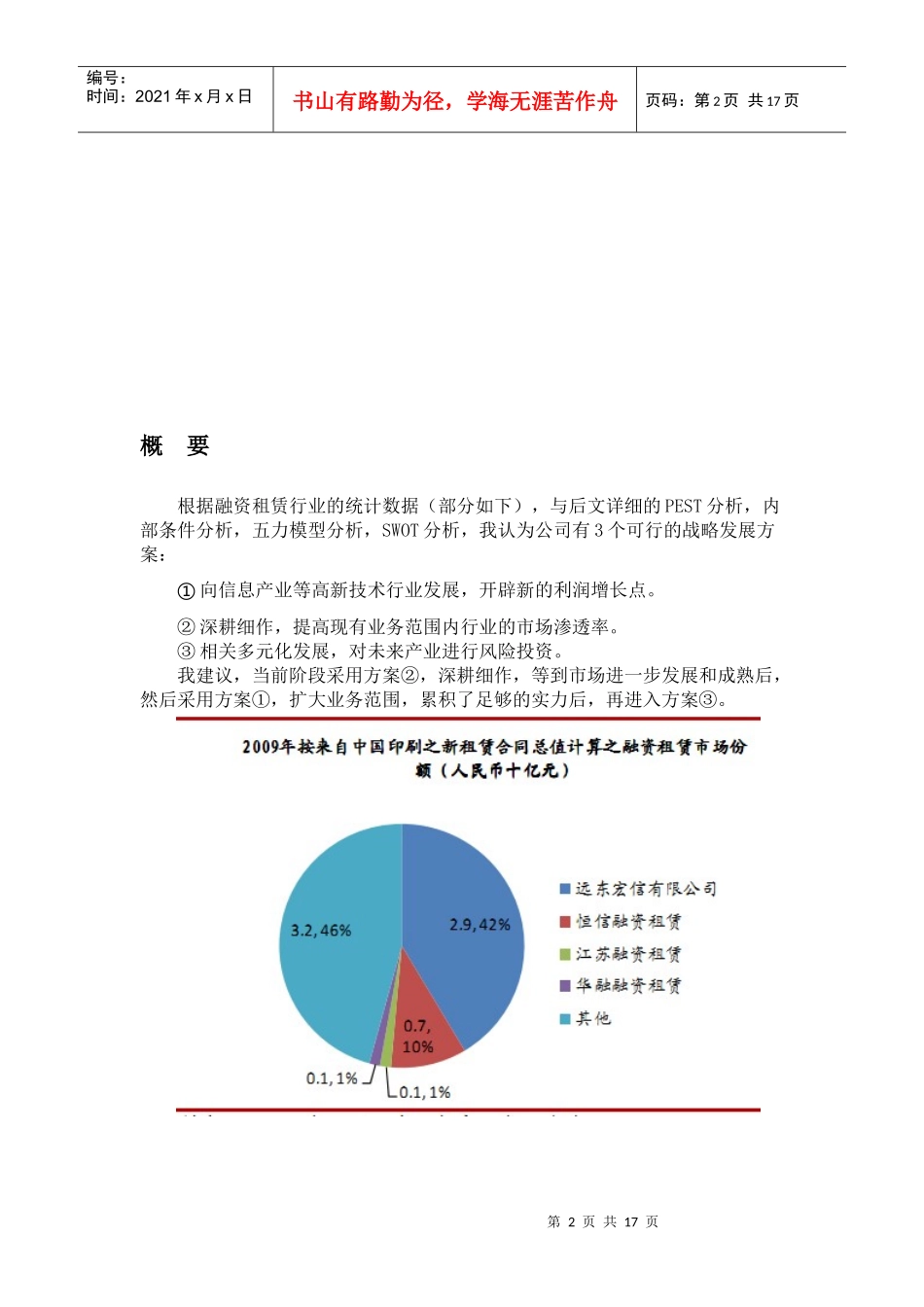 远东宏信战略分析报告-纪卫_第2页
