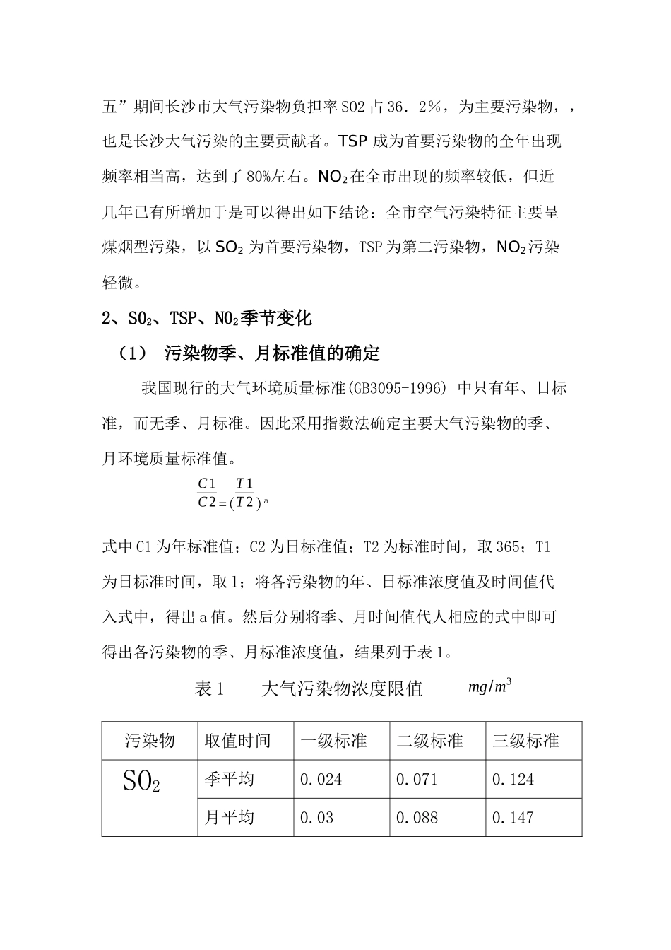 长沙市大气污染现状及对策探讨_第3页