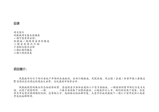 凤凰城项目营销策划书（1）(17页)