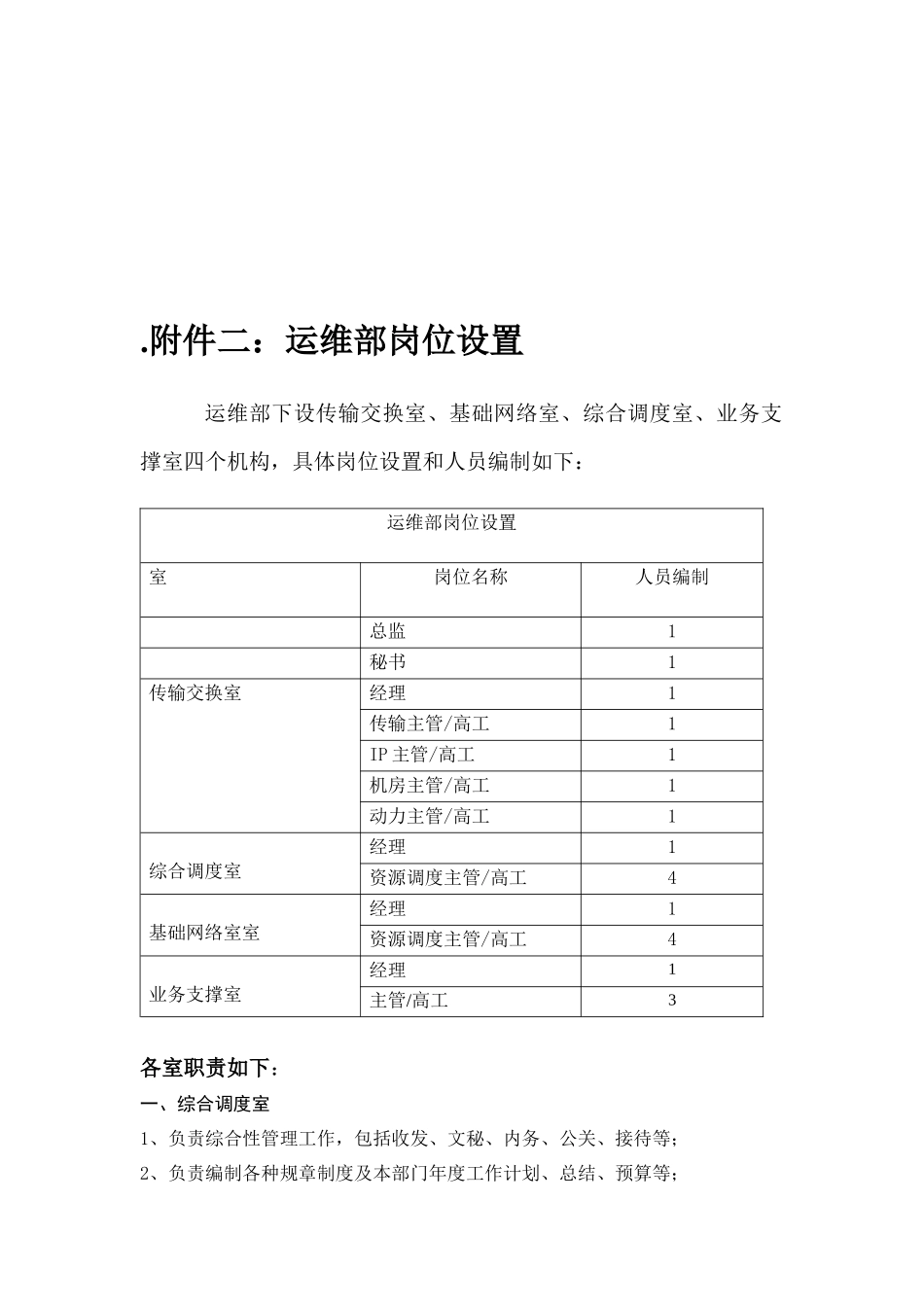 运维部组织架构岗位说明及工作流( 29)_第2页