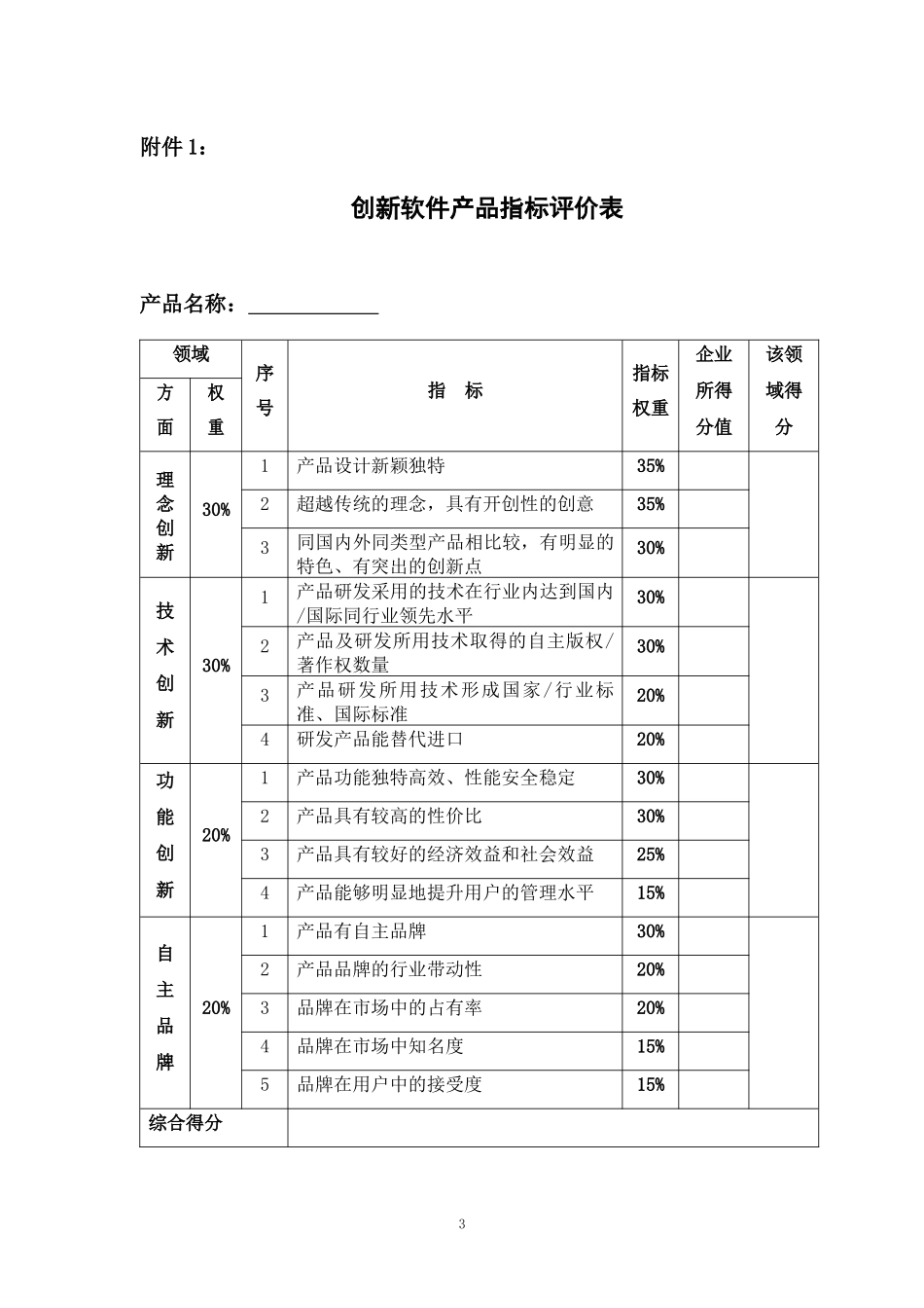 软件产业技术创新企业认定管理办法_第3页