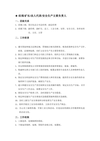 某石化公司岗位作业指南