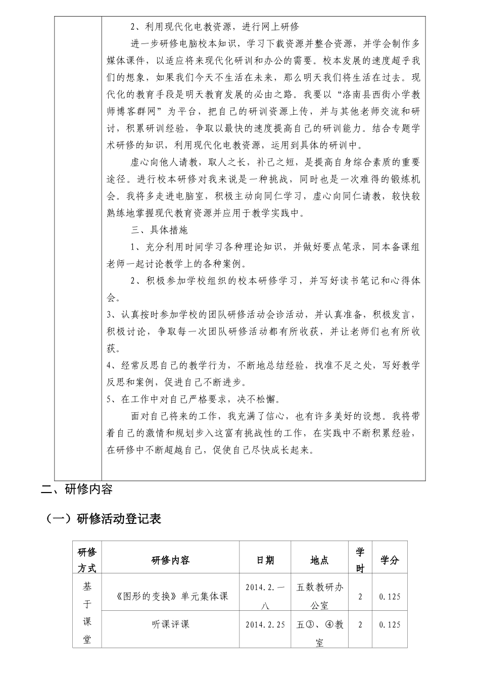 某小学教师校本研修个人绩效评估报告_第3页