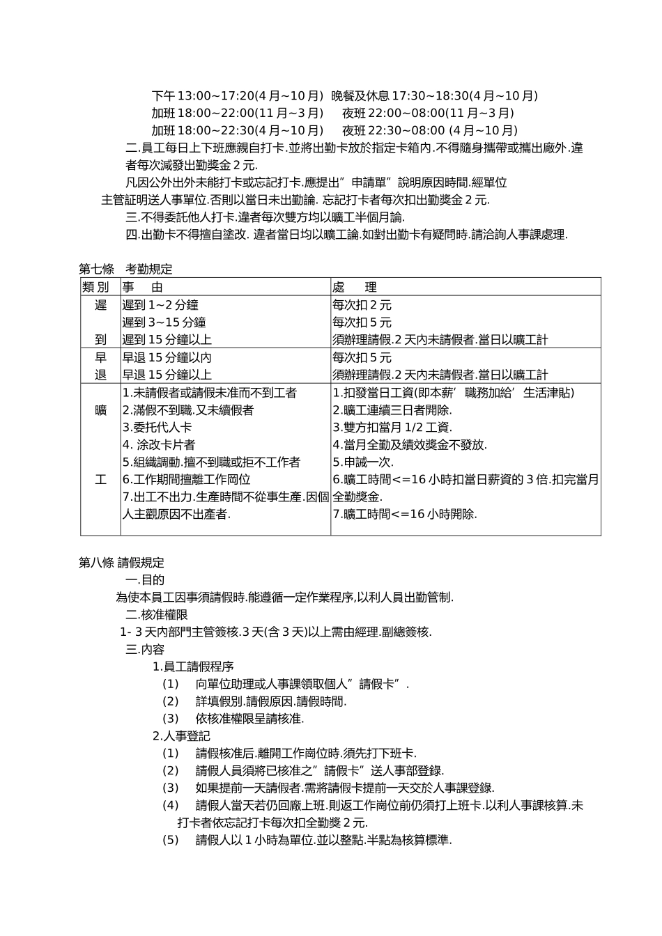 某外企人事管理規則_第2页