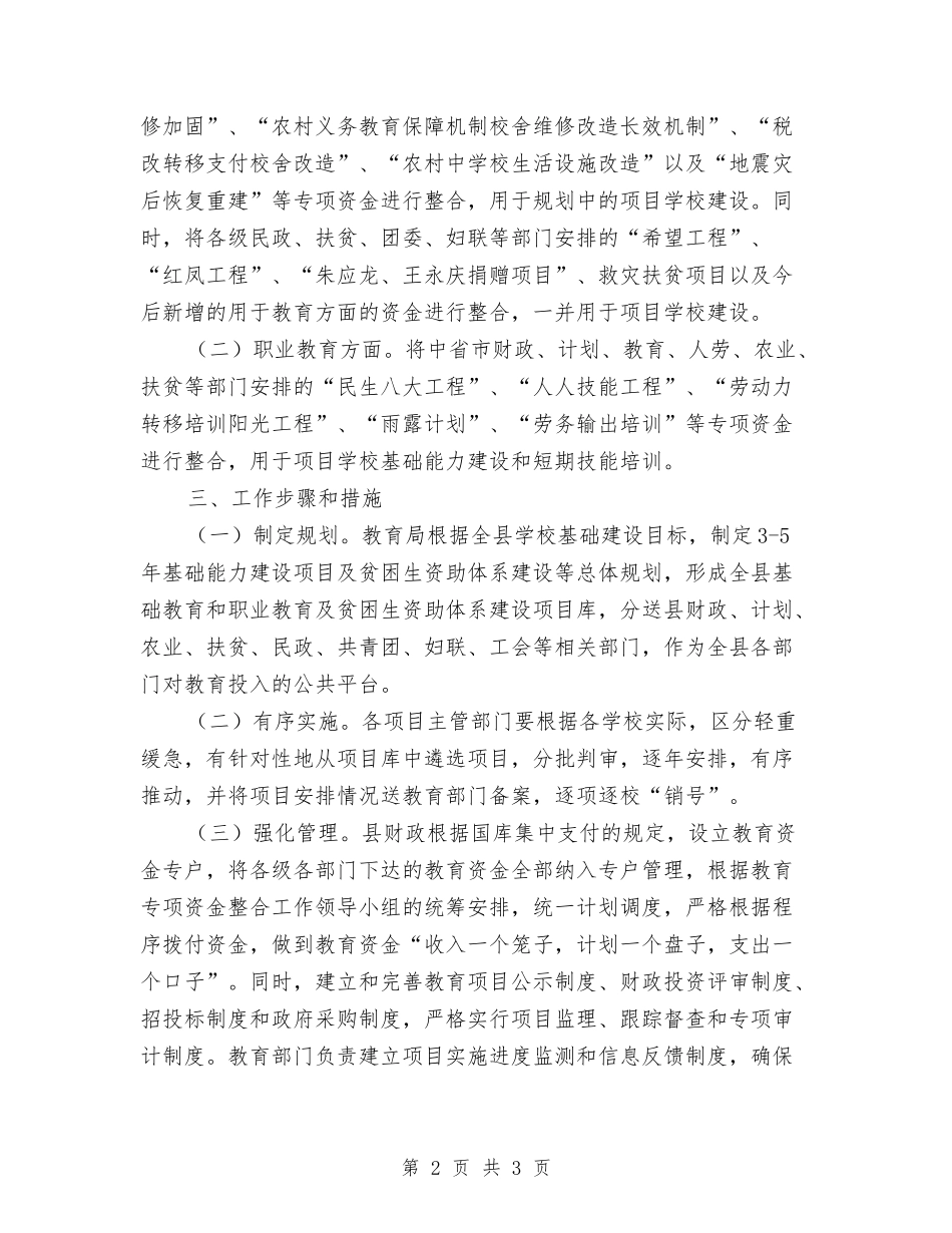 教育资金规划指导方案_第2页