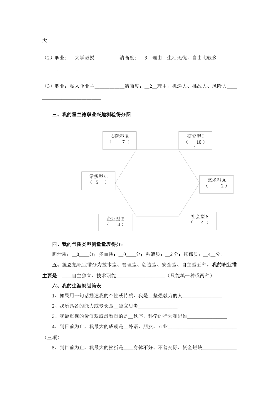 我的职业生涯规划书王_第2页