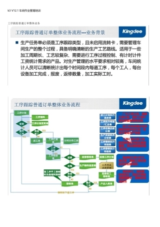 工序跟踪普通订单整体业务