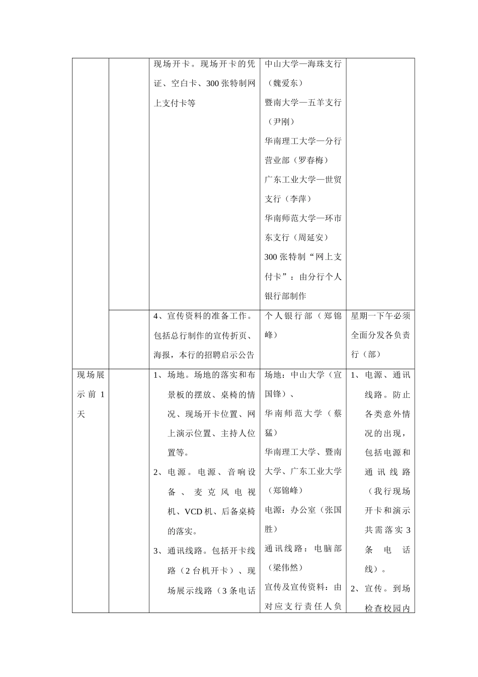 大学生电脑节工作任务分工安排表_第3页
