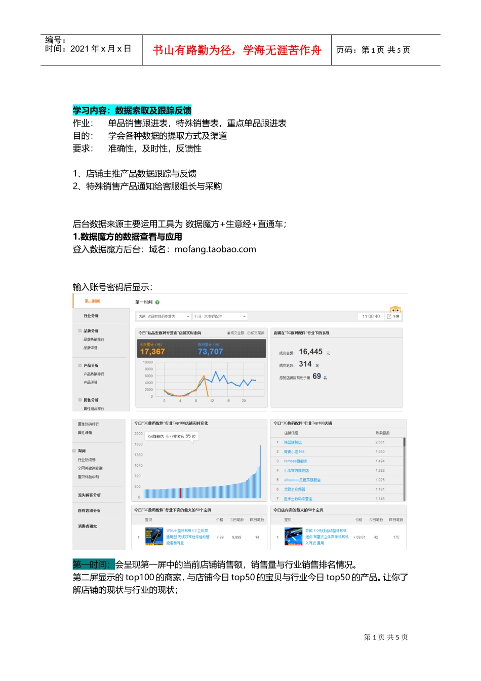 运营技巧后台工具及软件的使用教程6(DOC13页)_第1页