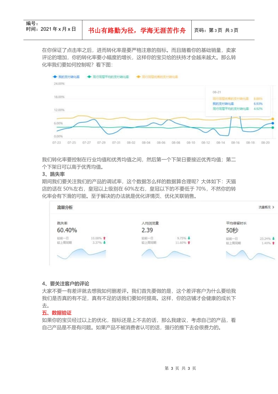运营技巧1小时制定一个让你卖光的2周新品计划_第3页