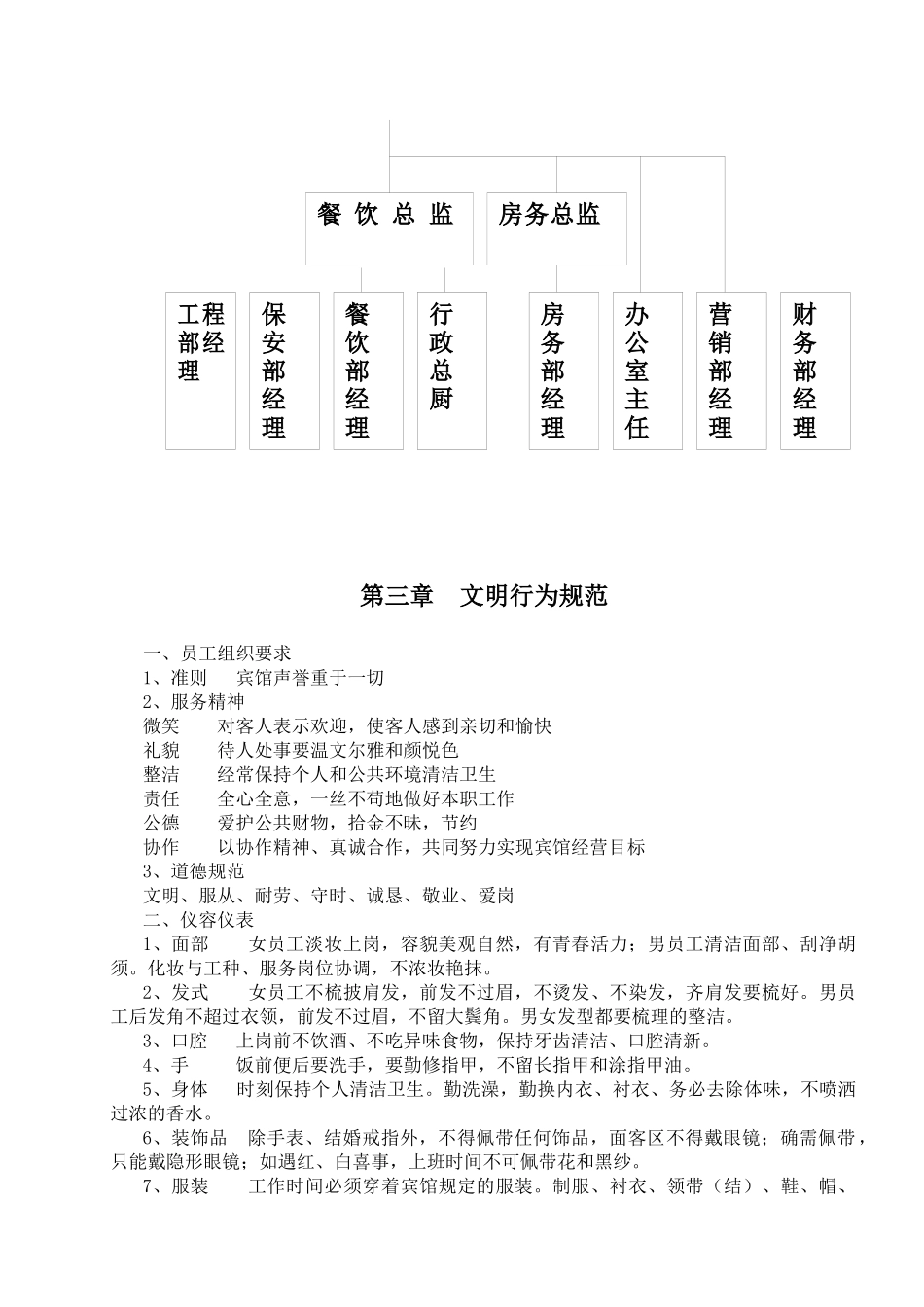 星级酒店员工手册_第3页