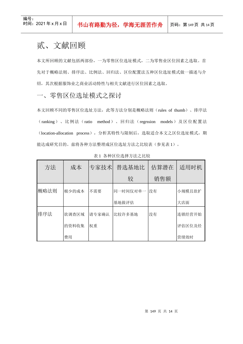 连锁型服饰业店址区位研究_第3页
