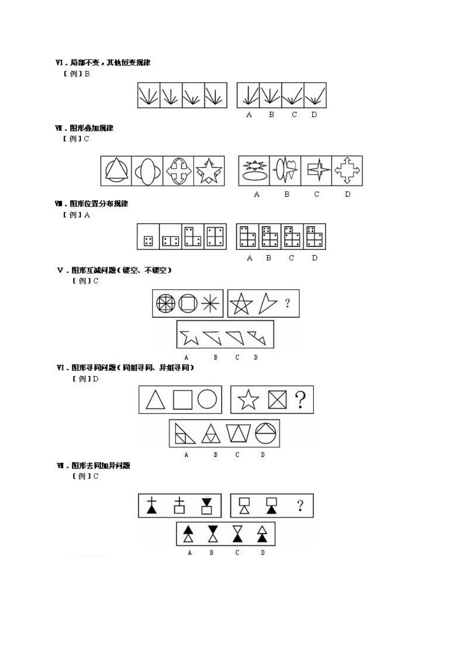 职业能力倾向测试图形逻辑推理_第3页