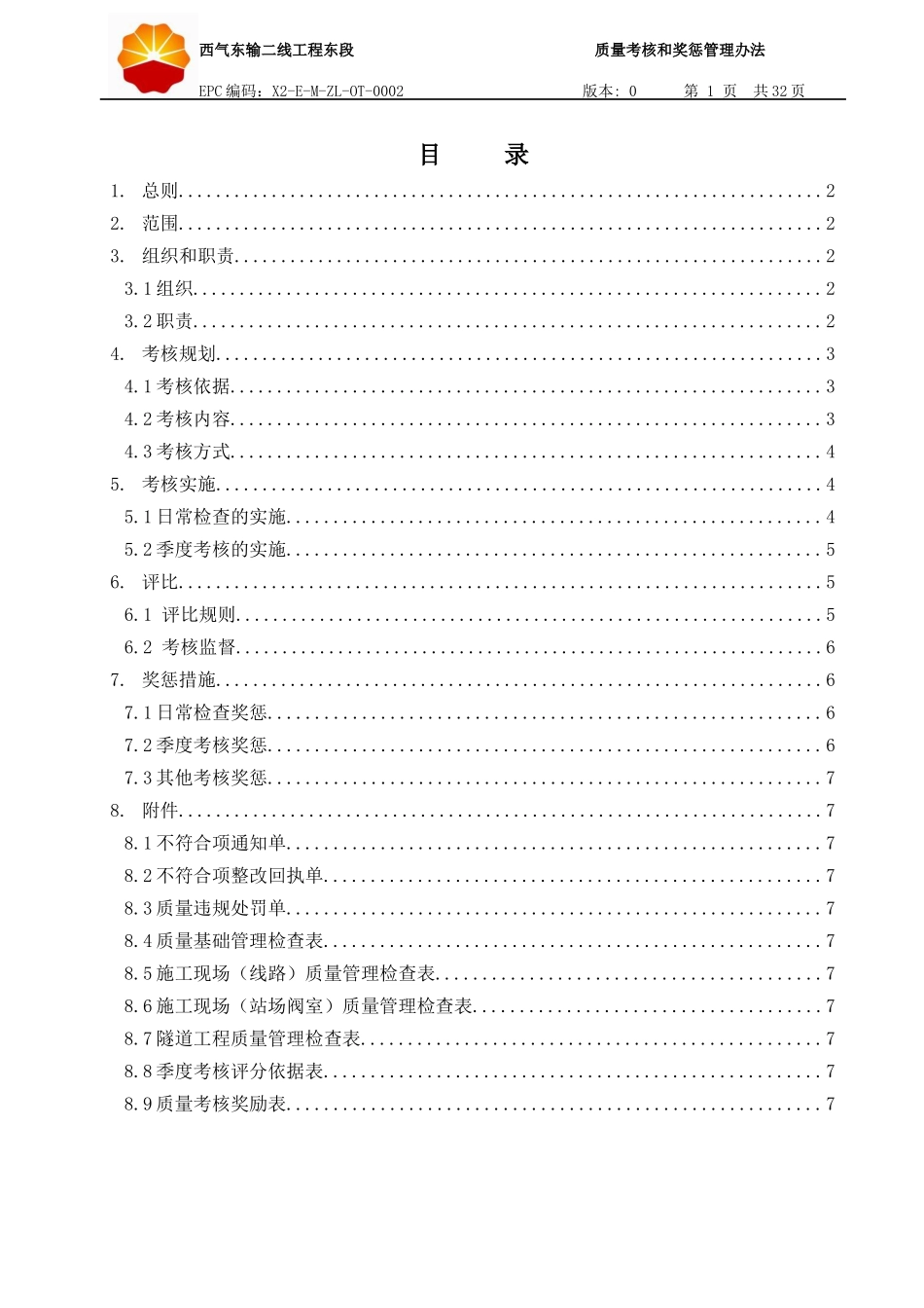 质量考核和奖惩管理办法_第2页