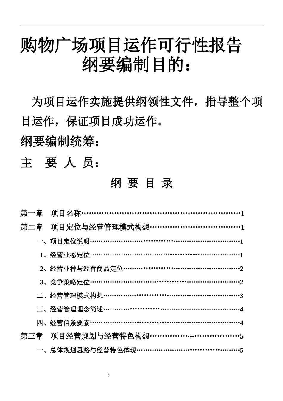 购物广场商业市场调查报告_第3页