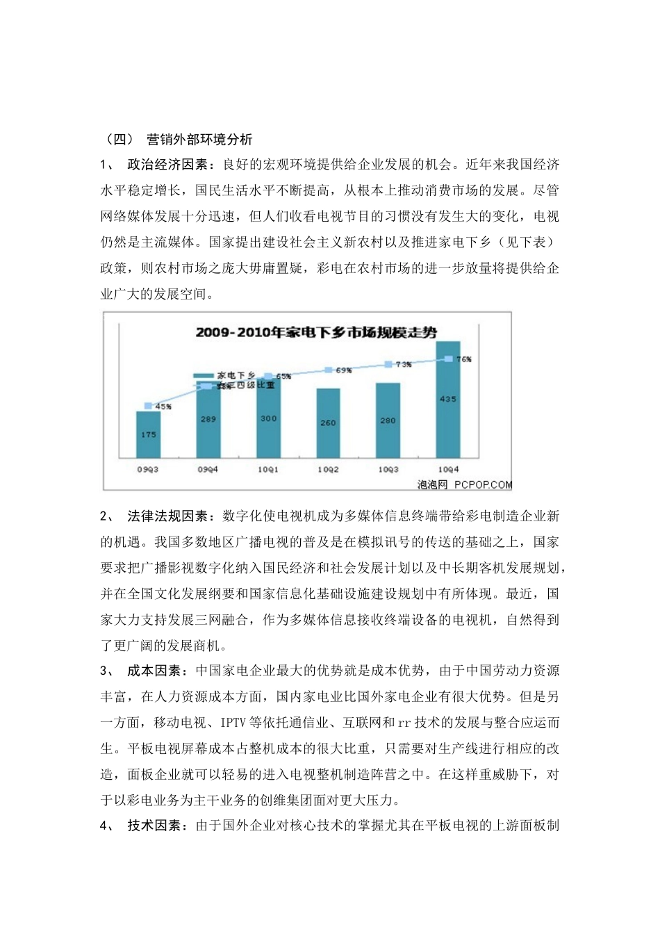 创维平板电视宜宾地区市场营销策划案_第3页