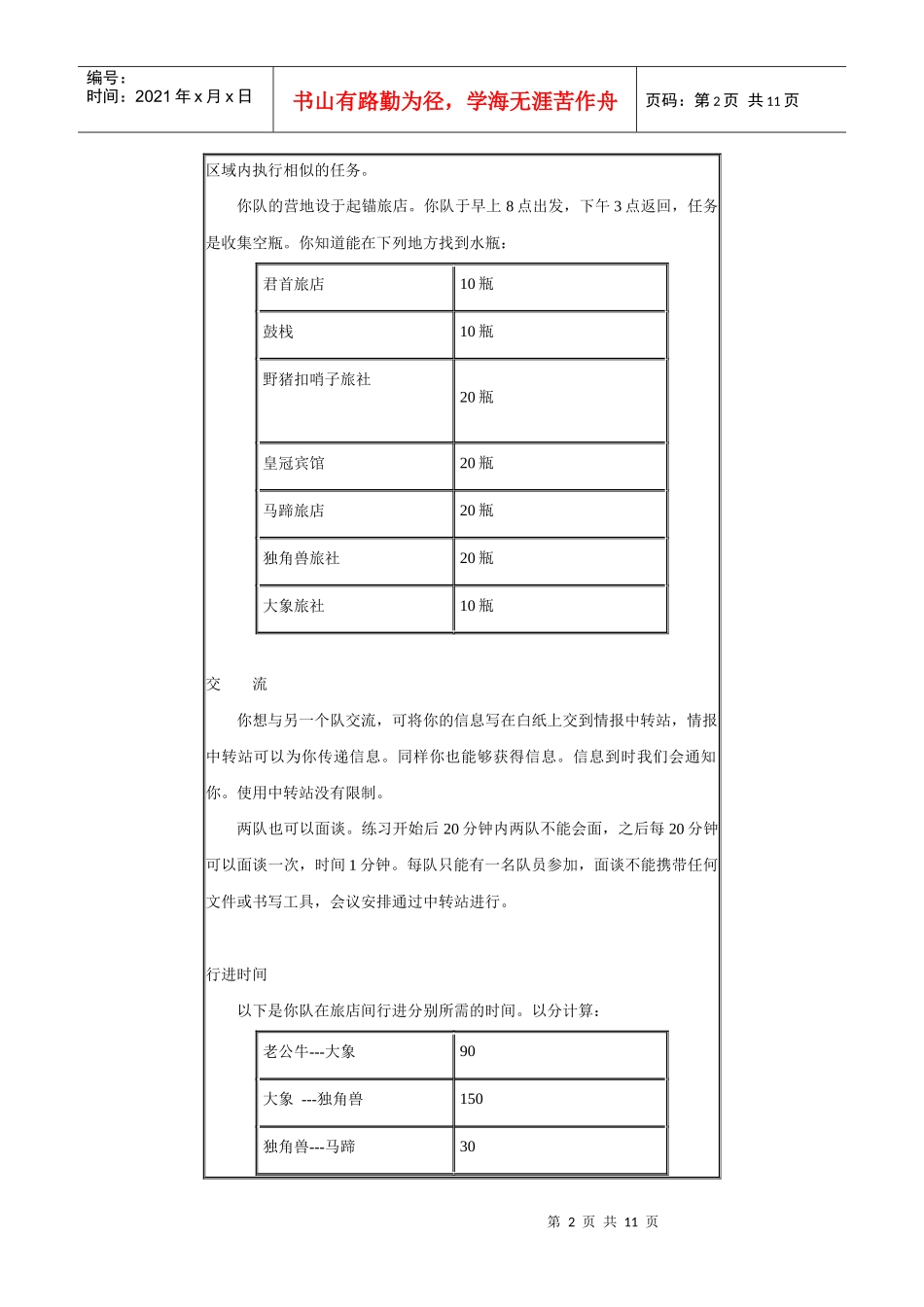 野外拓展游戏大全个_第2页