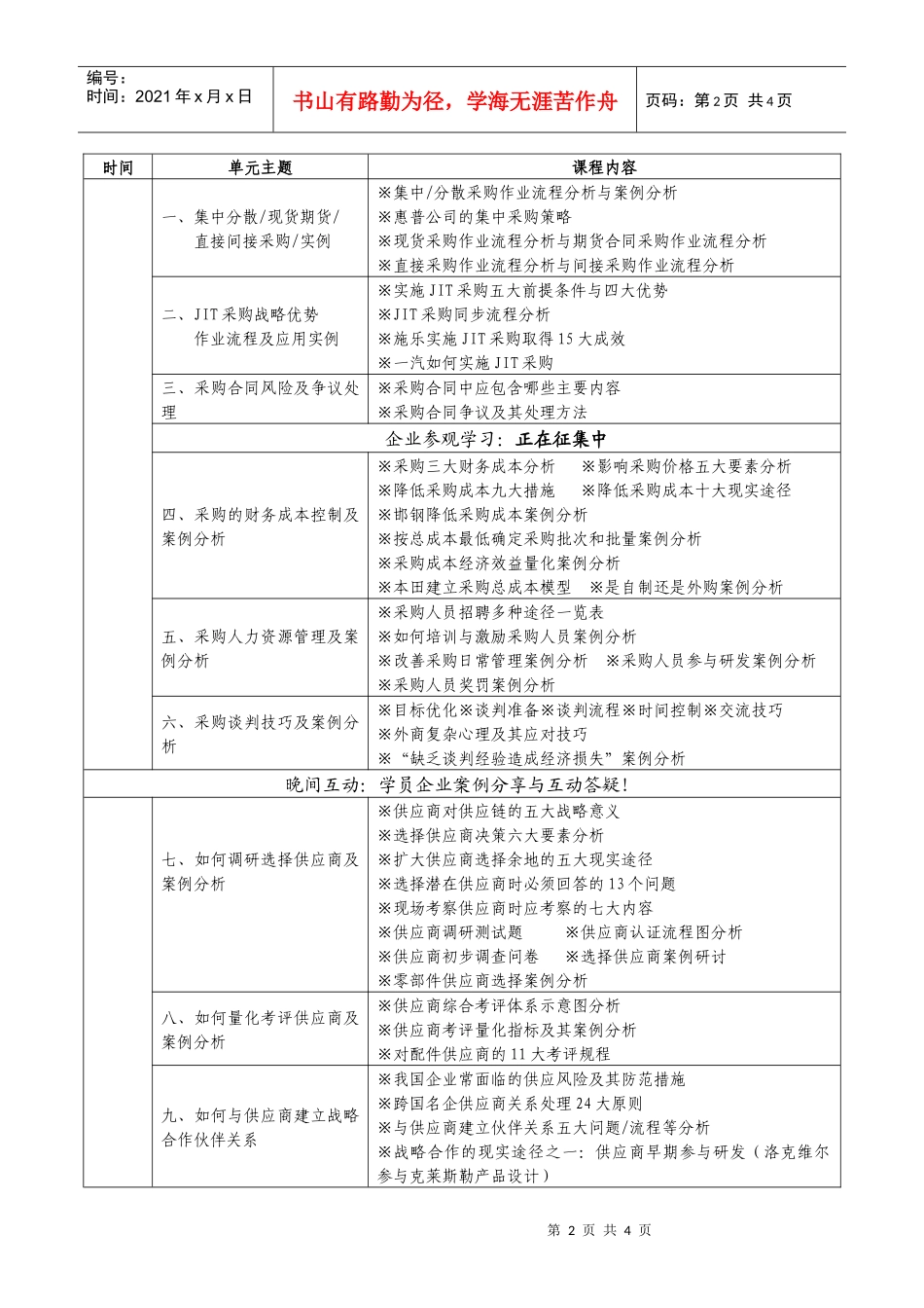 采购与供应商管理实战特训营_第2页