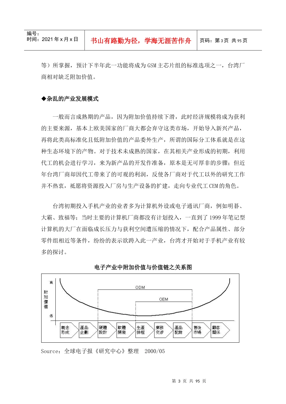 通讯产业发展GSM手机产业管理_第3页