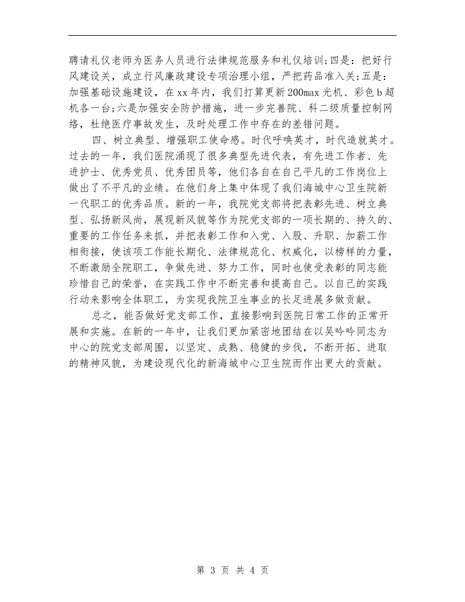 2024年卫生院党支部工作安排_第3页