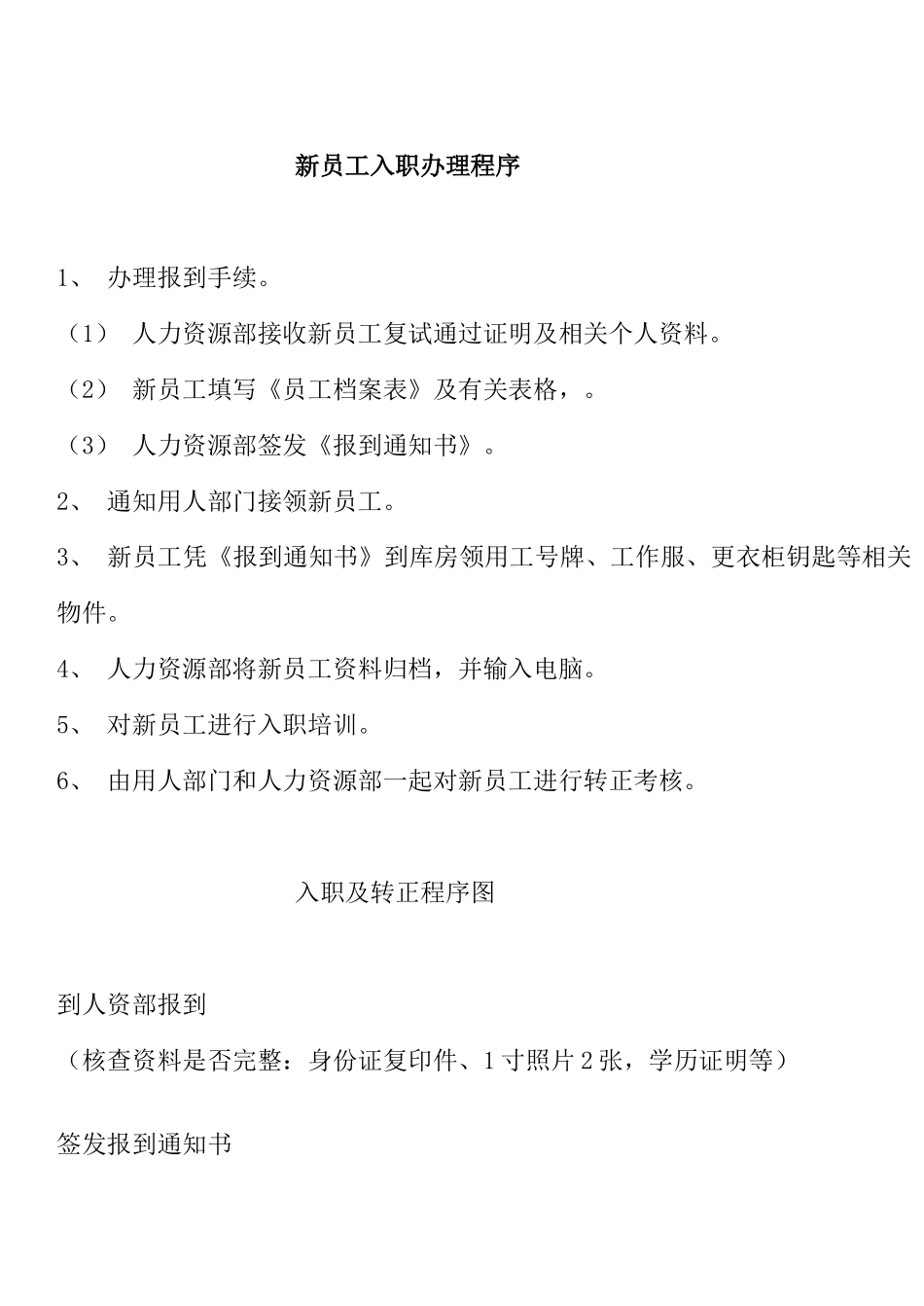 新员工入职办理程序_第1页