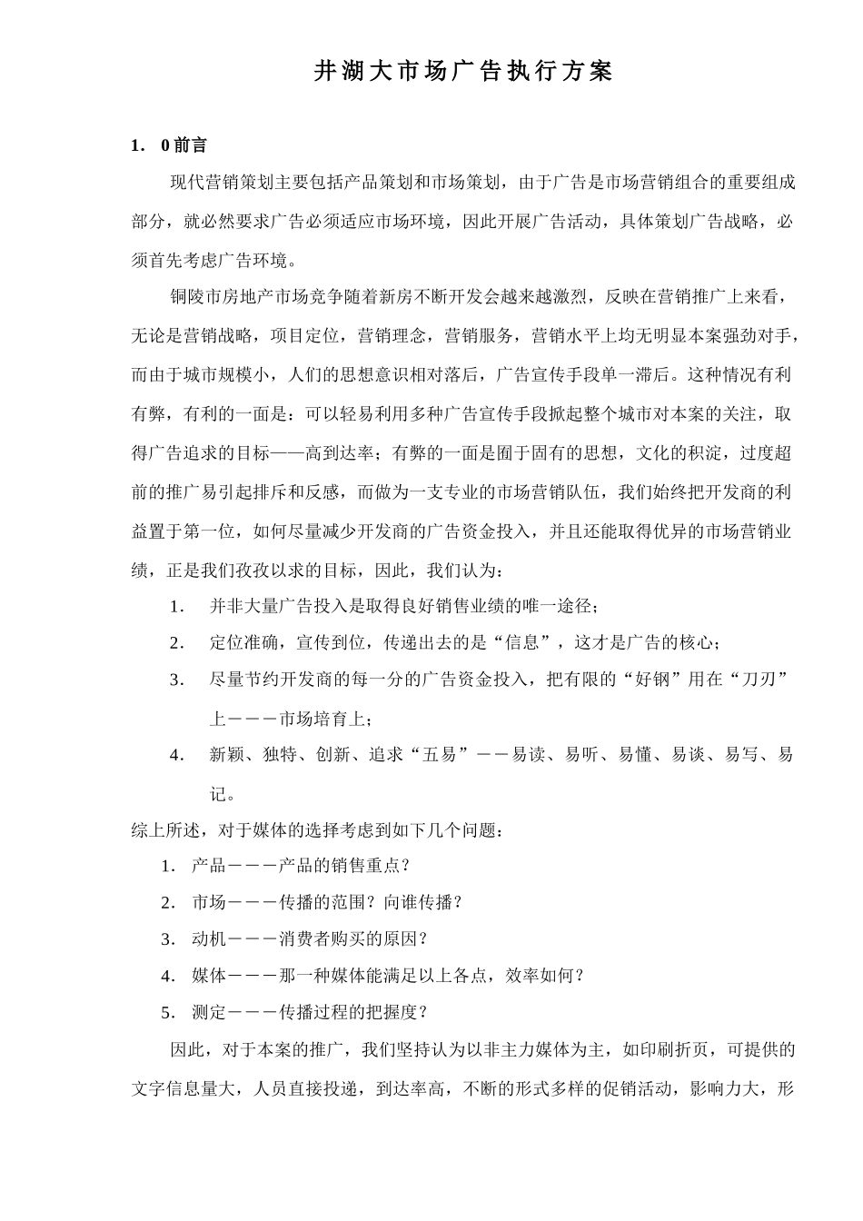 大市场广告执行方案_第1页