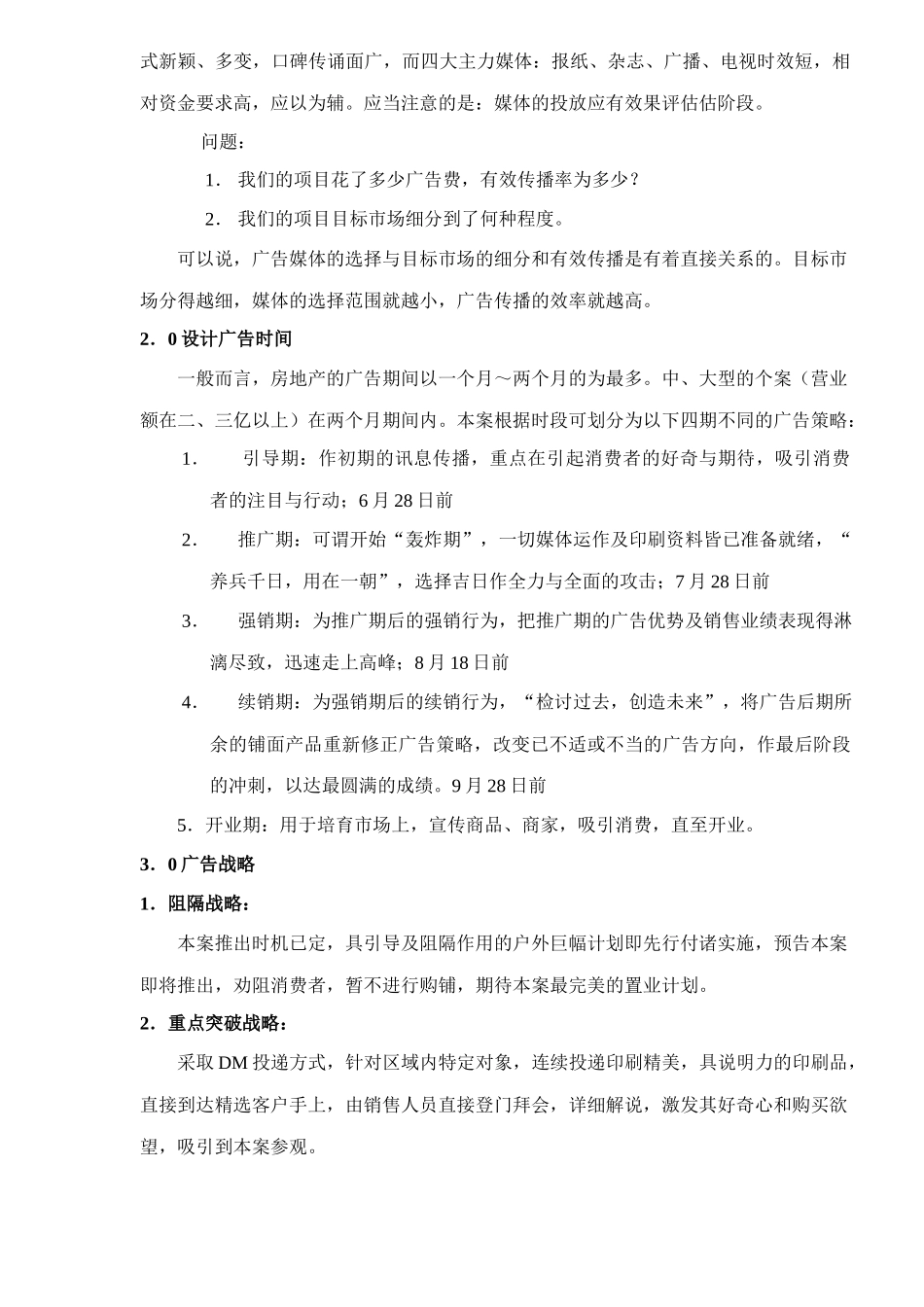 大市场广告执行方案_第2页
