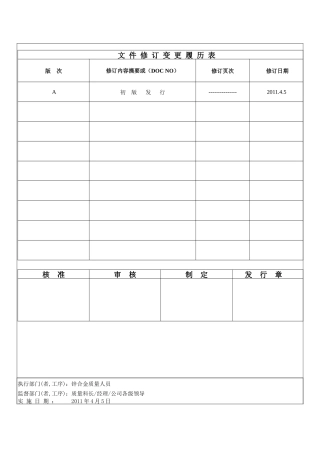 锌合金品质工作手册