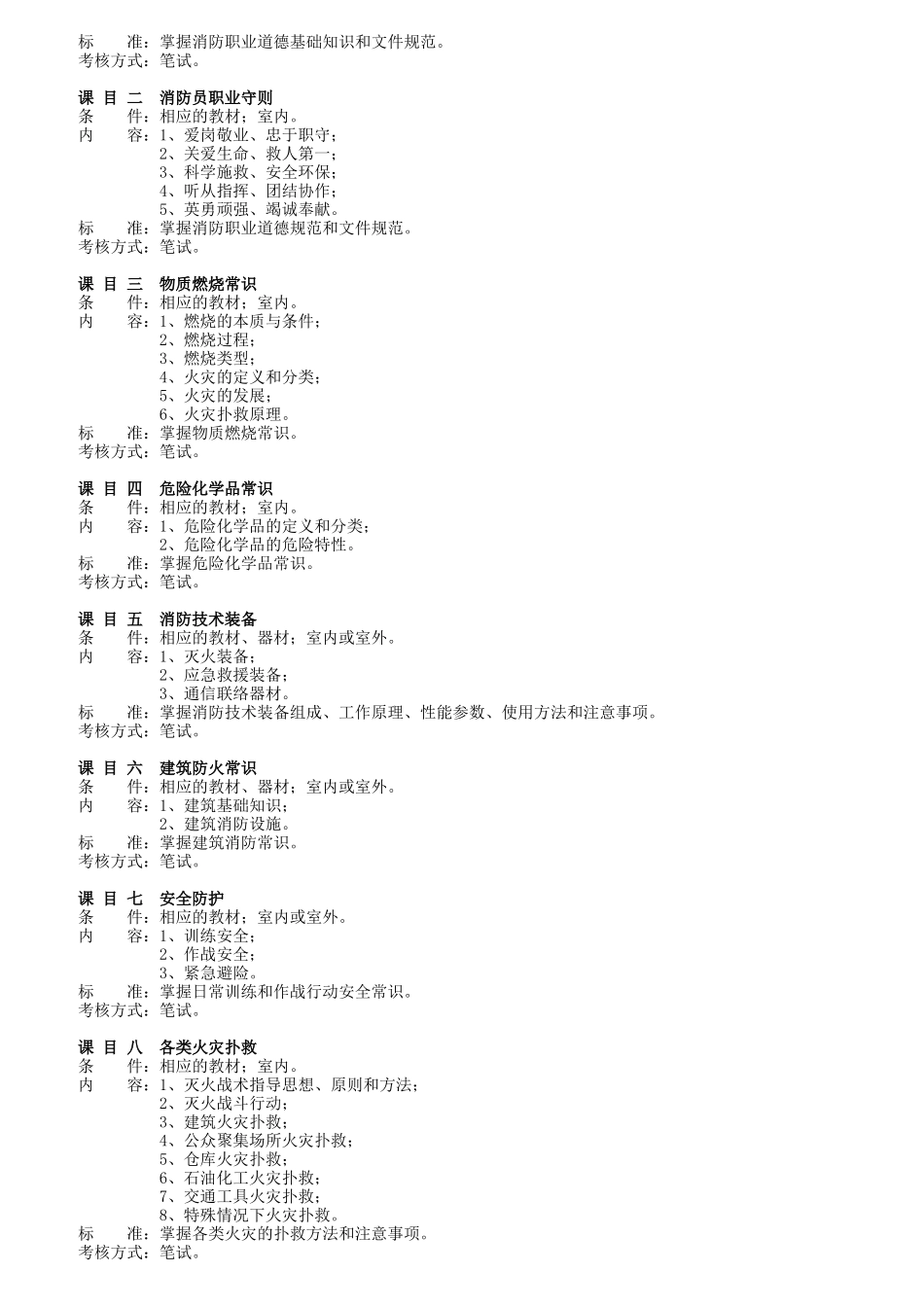 消防员职业技能鉴定与考核教材_第3页