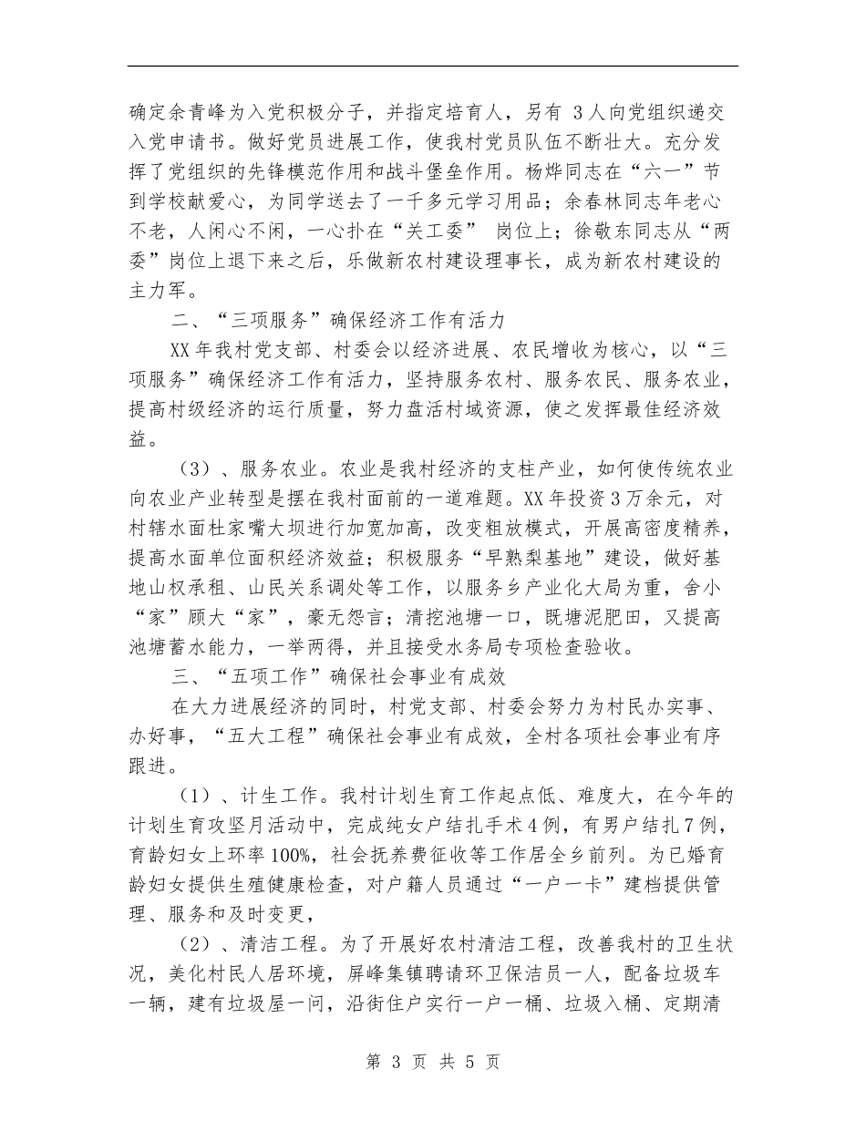 2024年村建工作总结_第3页