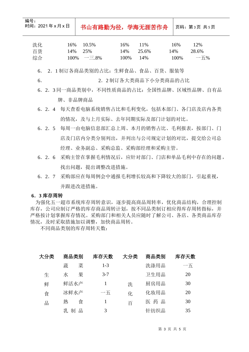 采购部考核指标_第3页