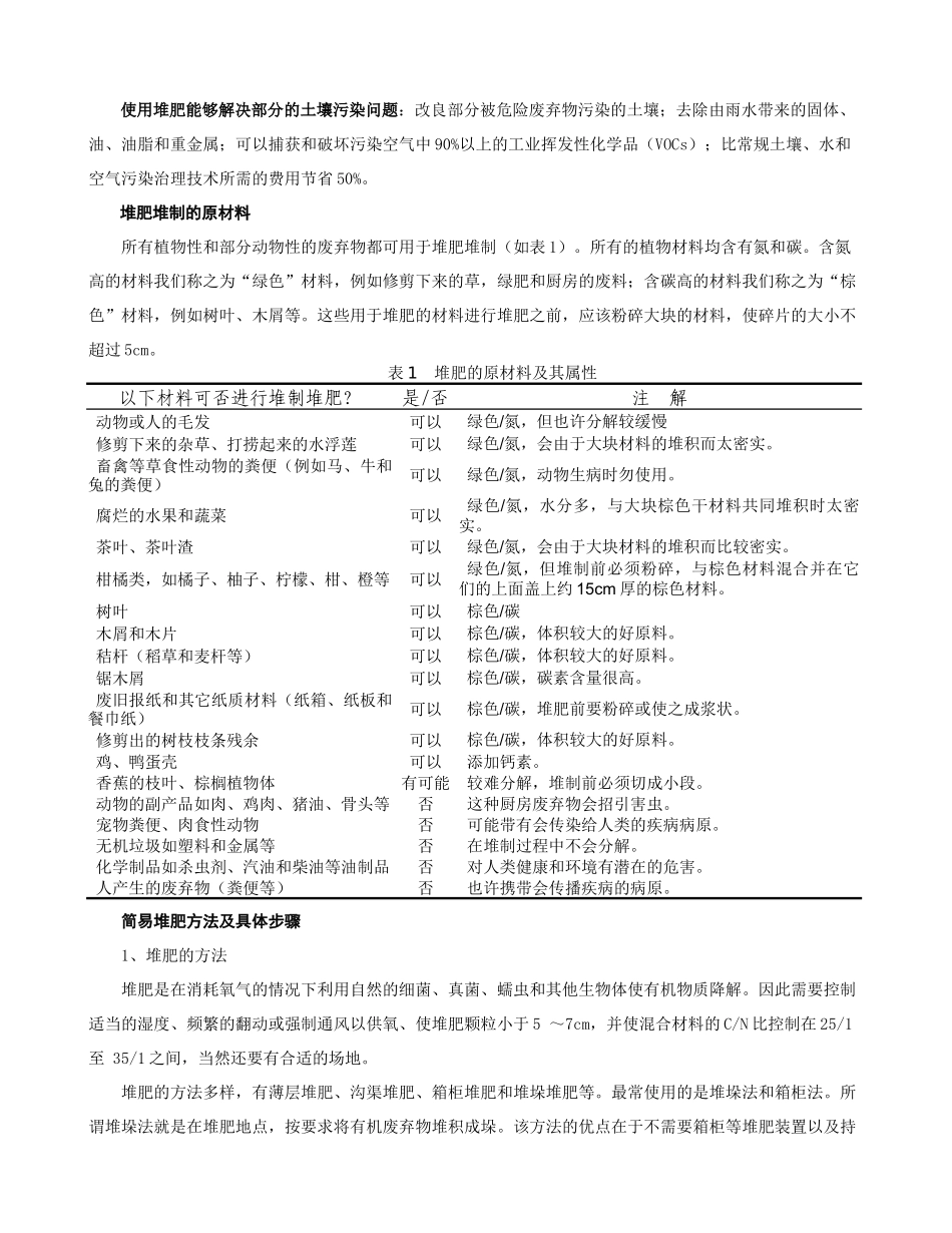 通过堆肥减少有机废弃物向环境中的排放量_第2页