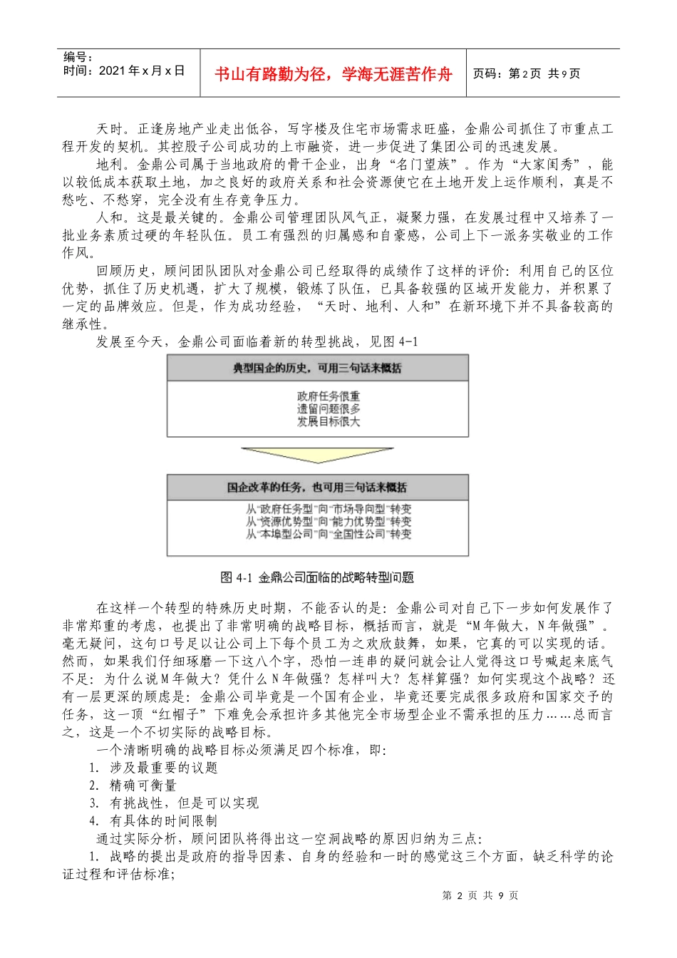 金鼎公司发展战略咨询_第2页