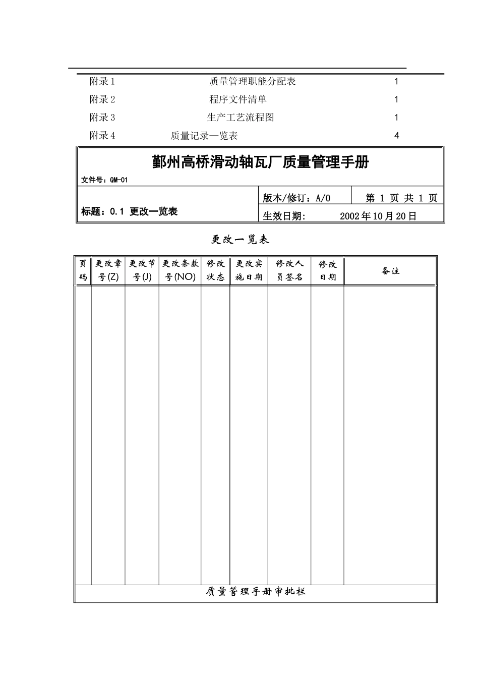 鄞州XX滑动轴瓦厂质量管理手册(DOC 41)_第3页