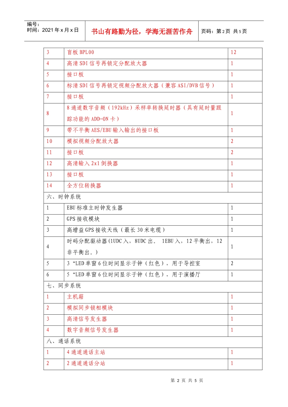 采购内容及数量-北京市政府采购公开招标公告_第2页