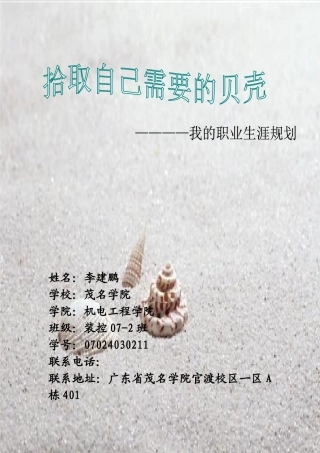 职业规划(十佳之星)