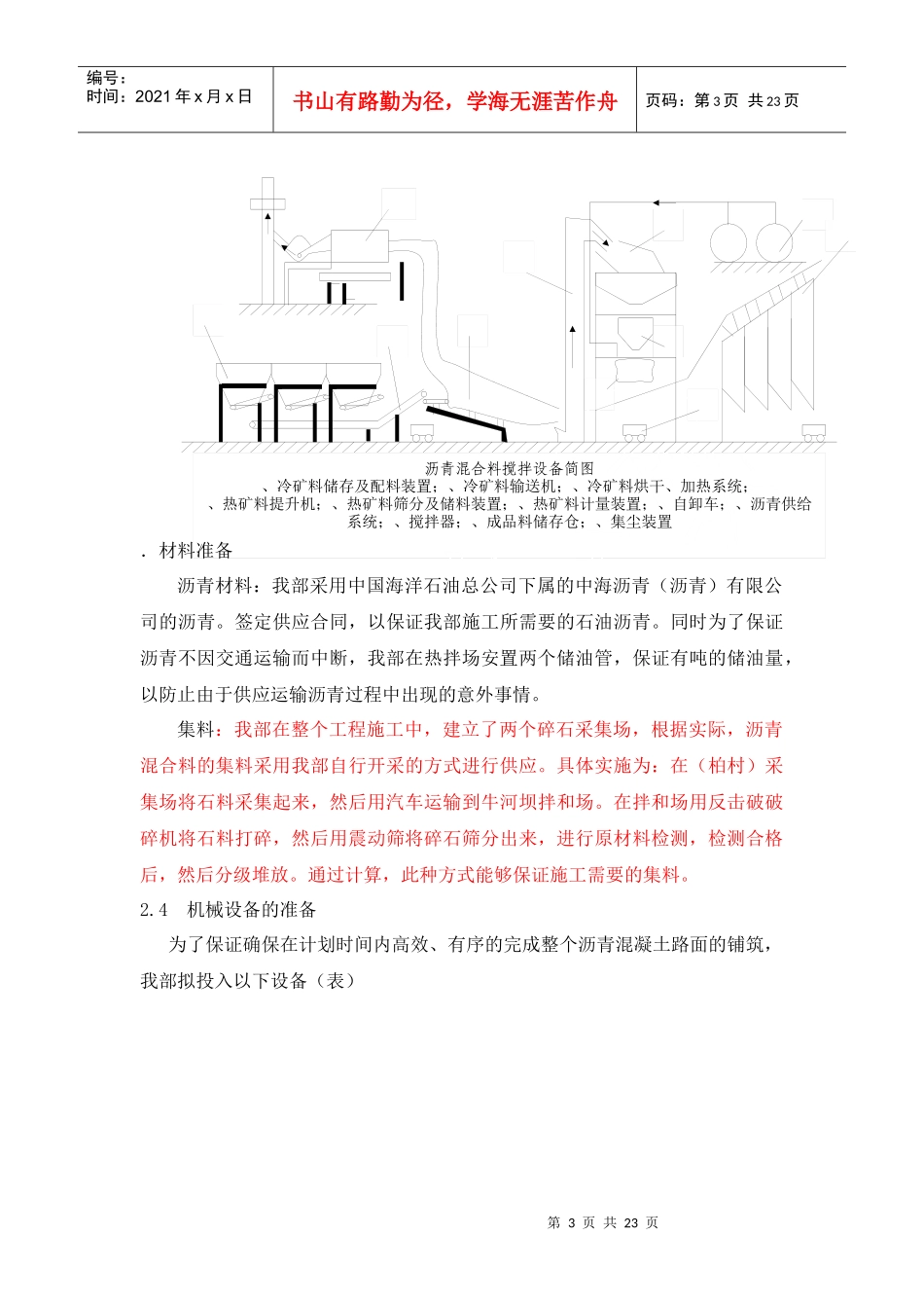 道路沥青砼施工组织设计方案_第3页