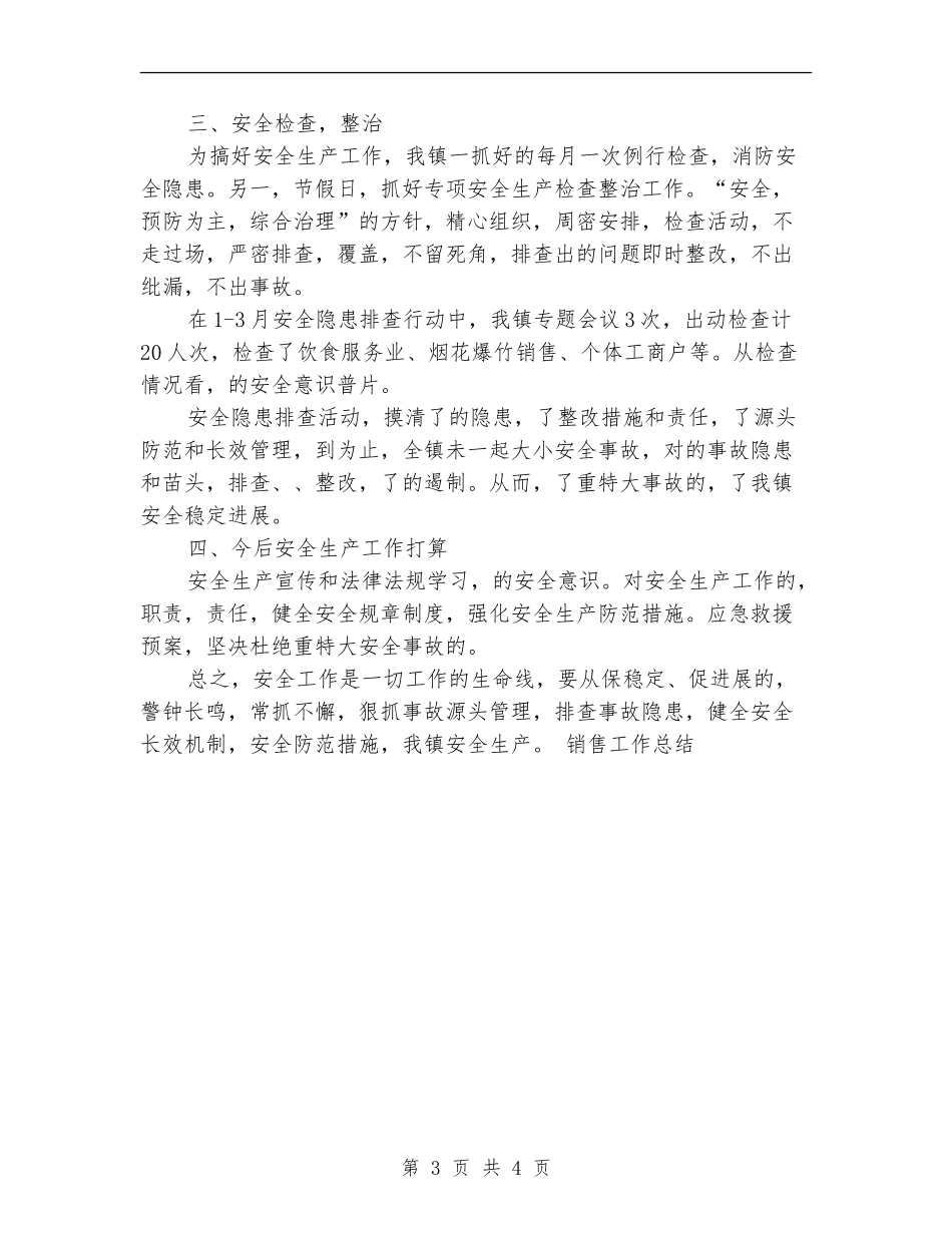 2024年乡镇安全生产工作总结【最新版】_第3页