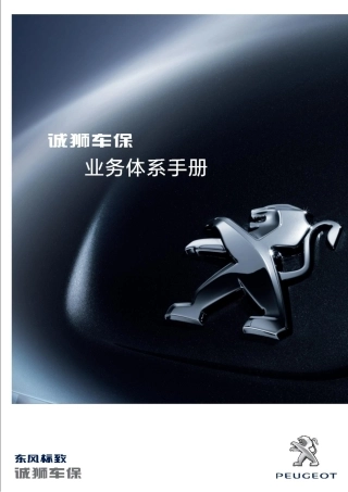东风标致诚狮车保业务体系手册