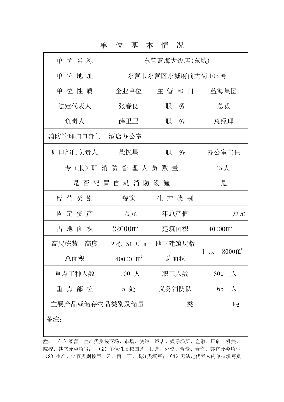 消防安全重点单位消防档案(原)_第3页