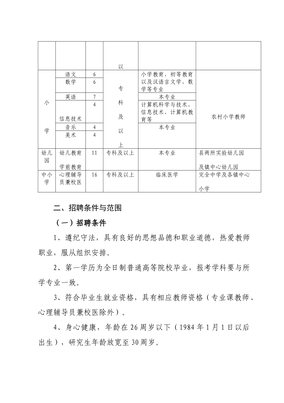漳州市南靖县XXXX年公开招聘_第2页