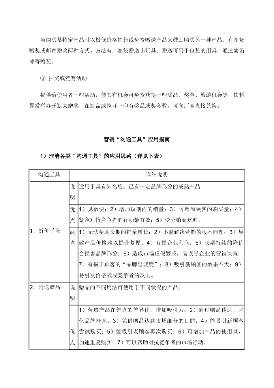 常见的针对顾客的促销工具_第2页
