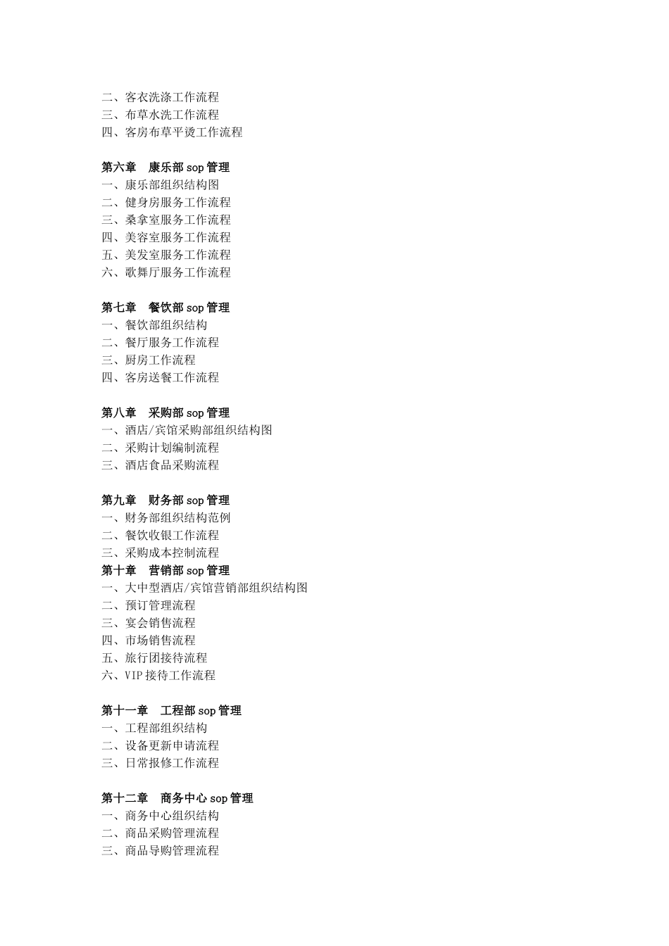 酒店sop管理手册9_第2页