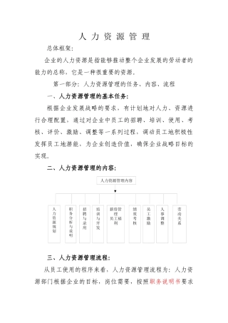 新汇集团人力资源管理