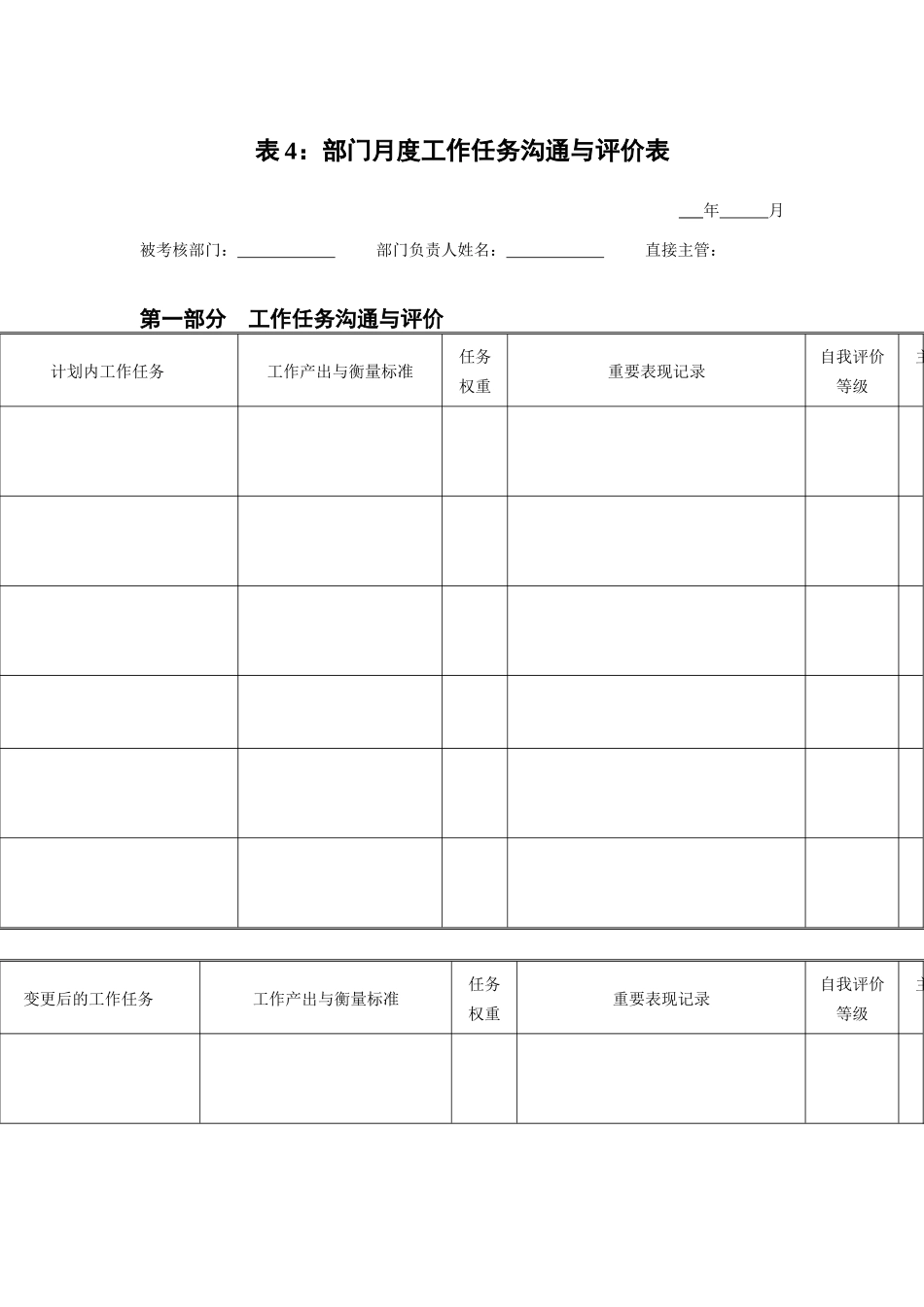 部门-月度-计划_第2页