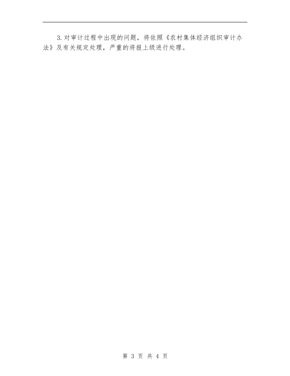 财务审计计划例文_第3页